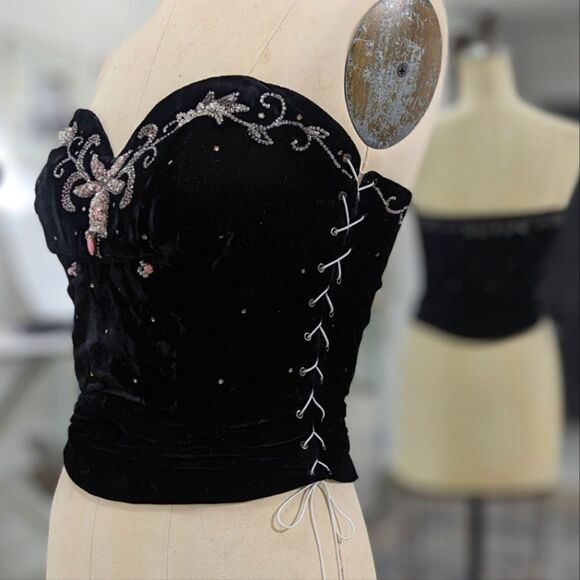 Vintage Nicholas Ungar Sweetheart Strapless Top - Picture 5 of 6